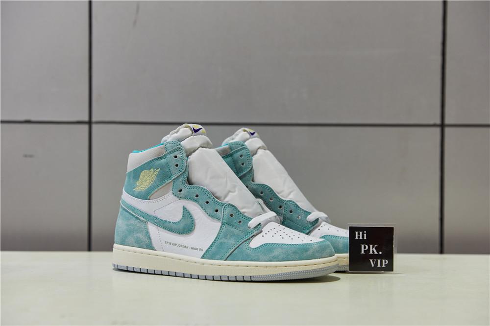 PK God Air Jordan 1 Turbo Green retail materials ready to ship